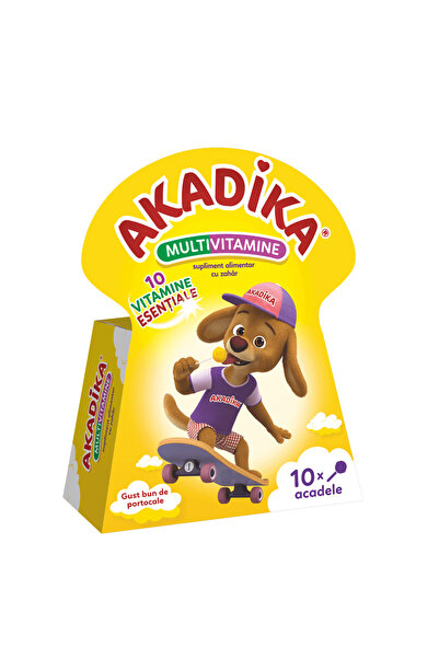 Fiterman Pharma ΑΚΑΝΤΙΚΑ ΠΟΛΥΒΙΤΑΜΙΝΕΣ x 10 γλειφιτζούρια