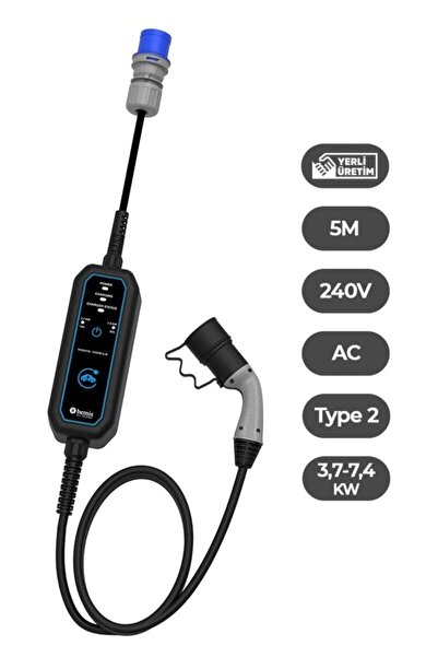 Bemis MONO MOBILE 5 METRE 3,7 - 7,4 KW (16A - 32A ÇANTA - 3/32A PRİZ, 1/16A FİŞ DÖNÜŞTÜRÜCÜ)