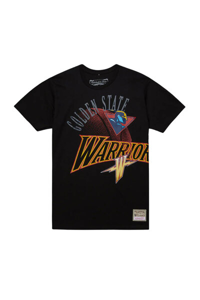 Mitchell & Ness NBA WARRIORS MAXED OUT TEE ΜΑΥΡΟ M