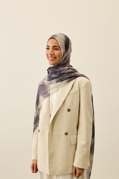 Modakaşmir شال بنمط صورة ظلية من أيا كراش