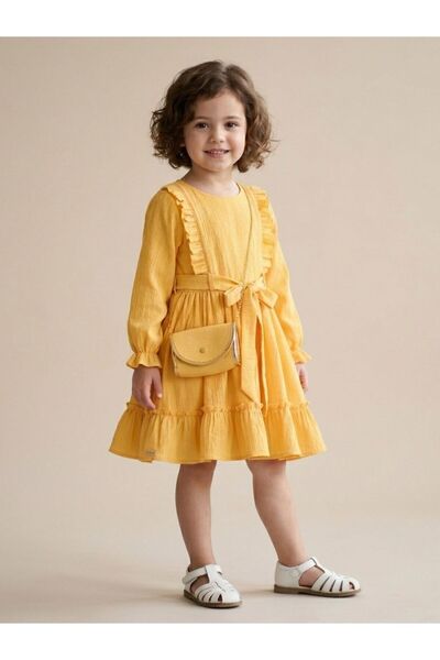 Cherrys Bebek Συμμετρικό φόρεμα με βολάν