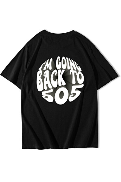 BRZ COLLECTION Ουνισέξ Όβερσάιζ Μπλουζάκι  "Θα επιστρέψω στα 505 " - Arctic M...