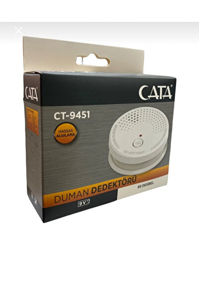 CT-9451 Duman dedektörü (Pil Dahil değil)