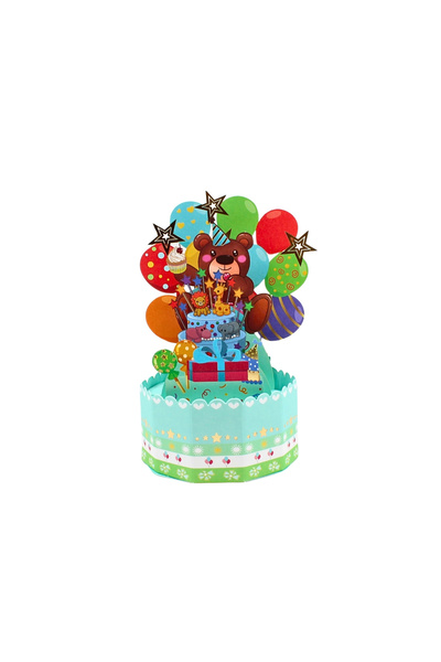 Gift Design Μαγικά Αναδυόμενα Χάρτινα Διακοσμητικά Ζωολογικού Κήπου