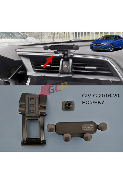 Honda Civic Telefon Tutucu 2016-20 FC5 FK7 Multimedya Tuning Modifiye