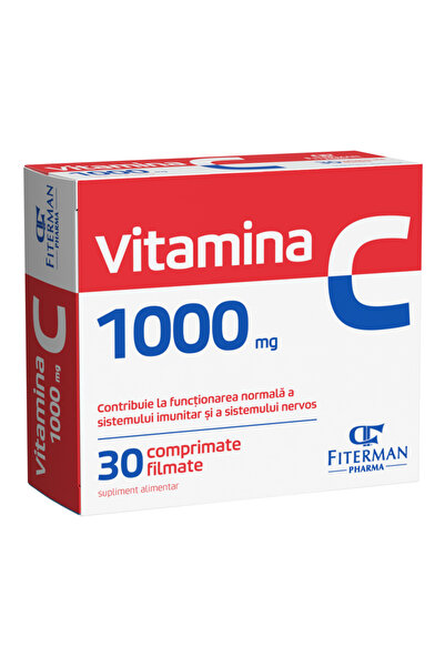 Fiterman Pharma ΒΙΤΑΜΙΝΗ C 1000 3 συσκευασίες x 10 δισκία φιλμ