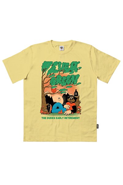 The Dudes Αειθαλές Μπλουζάκι Κασταρντέ Μ