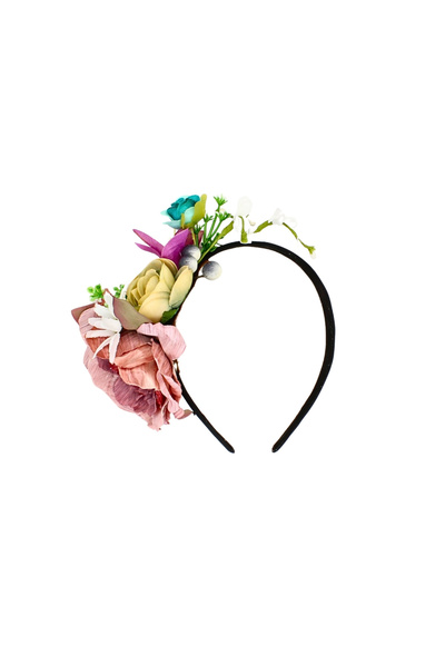 Gift Design Μοντέλο στεφανιού μαλλιών με διάφορα πολύχρωμα μικρά λουλούδια