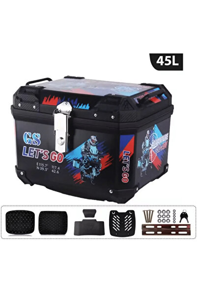 OEM Cutie portbagaj moto GS Enduro Lets Go 45l