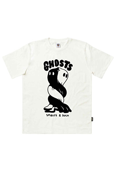 The Dudes GHOSTS ΚΛΑΣΙΚΟ ΜΠΛΟΥΖΑΚΙ ΕΚΡΑΤΟΣΕΝΤΟΝΙΟ ΛΕΥΚΟ XXXL