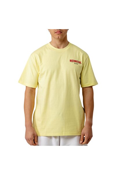 BEE UNUSUAL Μπλουζάκι BREAK FREE Χαλαρό Κίτρινο L