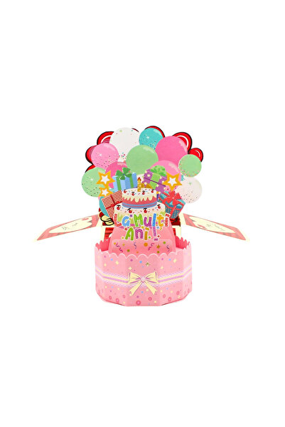 Gift Design Decorațiuni pop-up magice din hârtie pentru ziua de naștere