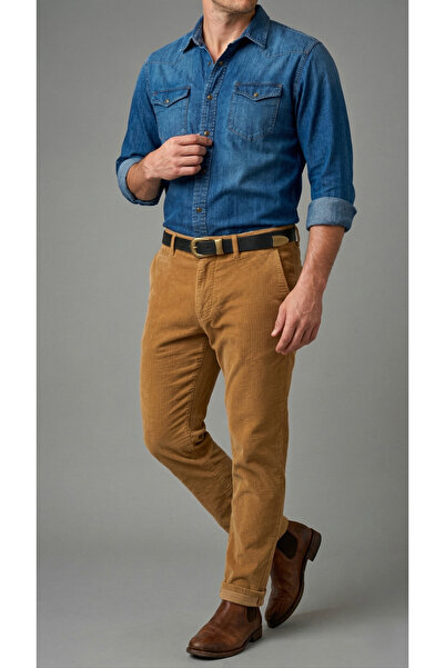 Livize Ανδρική ζώνη από 100% γνήσιο δέρμα με αντίκες μεταλλικές διασταυρώσεις...