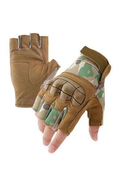 Hipolar Τακτικά Γάντια χωρίς δάχτυλα, Παραλλαγή Multicam, Προστατευτικά, Ρυθμ...