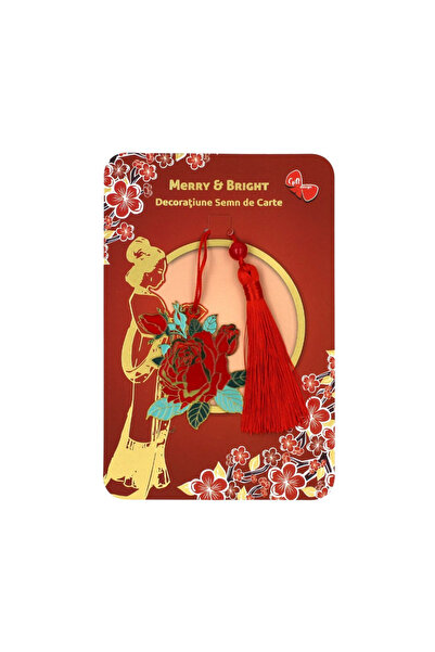 Gift Design Semn de carte, trandafir, colecția Zen