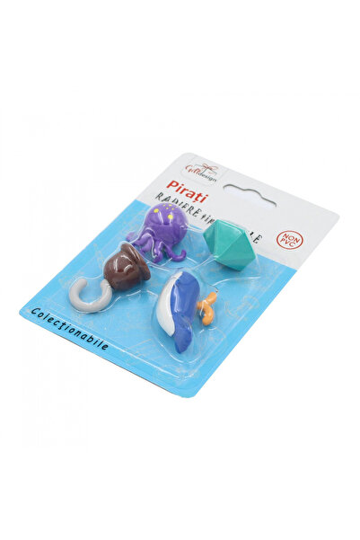 Gift Design Συλλεκτική σειρά γομολαστιχών παζλ  "Πειρατές του Γκουκ "