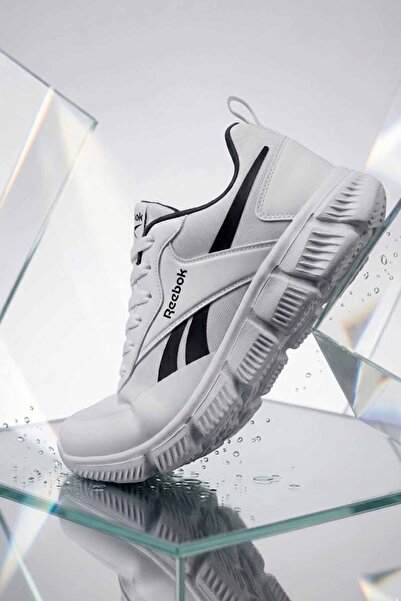 Reebok حذاء رياضي نسائي أبيض للمشي والجري