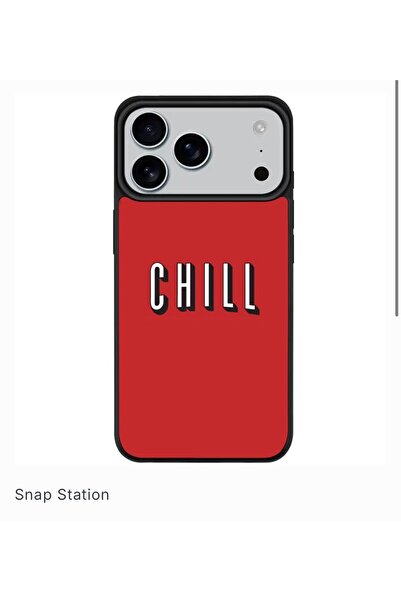 SNAPSTATIONRO Husa de protectie, MagSafe, iPhone 17 PRO MAX - CHILL RED