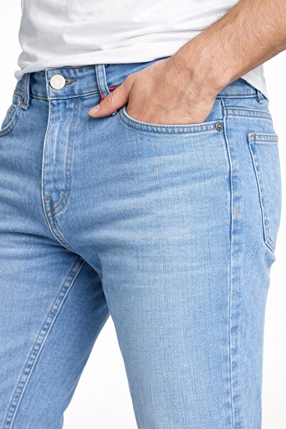 CLASSİCS MEN Men's Slim Fit Narrow Leg Stretchy Lycra Denim Jeans Trousers 7573