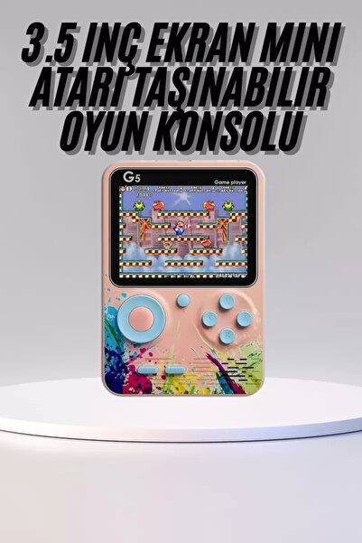 Avastyle Game Box Mini 500 Adet Retro Oyun Taşınabilir Oyun Konsolu AvaTEch