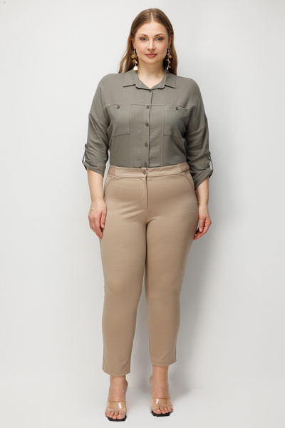 Ekol Παντελόνι με χοντρή ελαστική μέση και πλαϊνές τσέπες