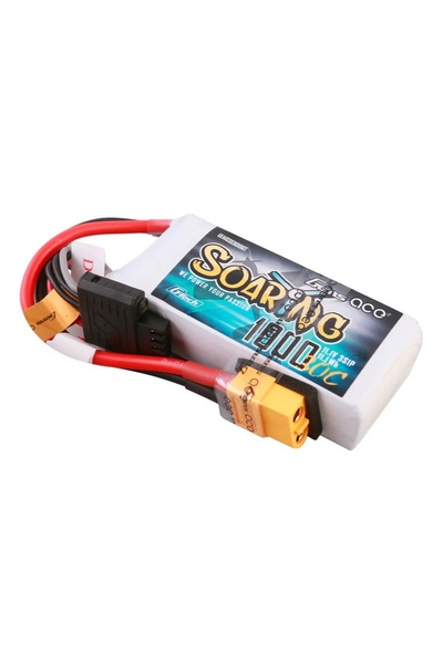 GENS ACE Baterie LiPo G-Tech Soaring 11.1 V/ 1000 mA/ 30C XT60
