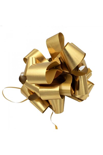 BRIZZOLARI Γιγάντιος χρυσός φιόγκος δώρου που δένει μόνος του, 35 εκ.