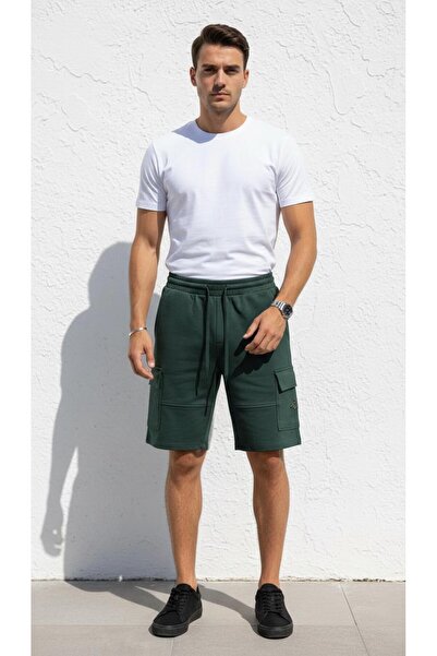Plus Scorpion Erkek Kargo Şort Slim Fit – Cep Detaylı, Premium Kumaş, Günlük ...