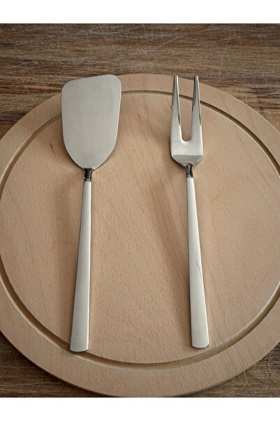 LeesHome Steel Serving Fork and Spatula Presentation Dining