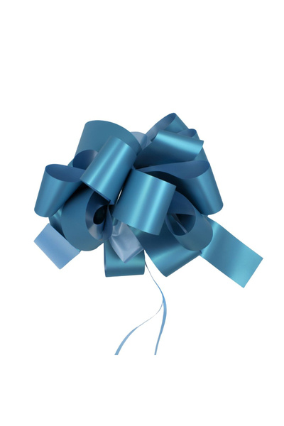 BRIZZOLARI Γιγάντιος μπλε φιόγκος δώρου 35 εκατοστών, για να δετείτε μόνοι σας.