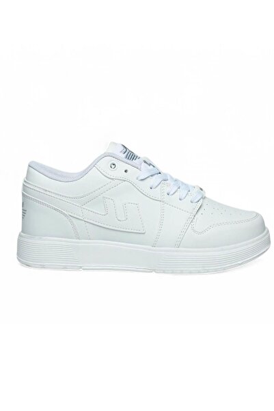 Bluefeet Wck White Silver Lace-Up Women's Sneakers