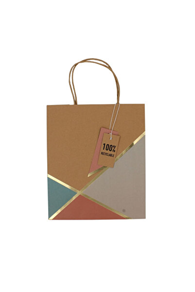 Eurowrap Clairefontaine XL Geo Pastel Paper Bag