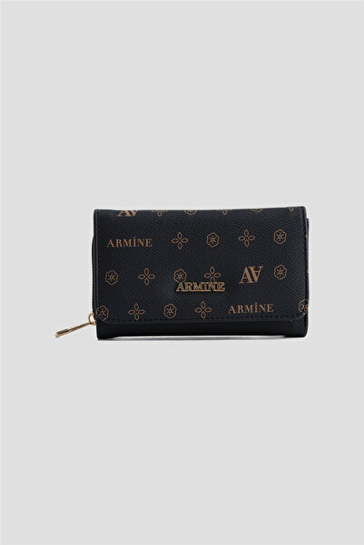 Armine Wallet Printed 25Yd7012 Black