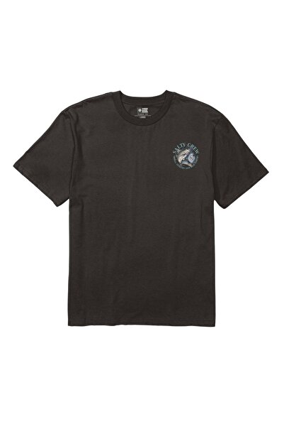 Salty Crew REEL FLY ΚΛΑΣΙΚΟ ΜΠΛΟΥΖΑΚΙ ΣΤΡΕΙΤΣΕΪΒΕΡ ΜΑΥΡΟ L