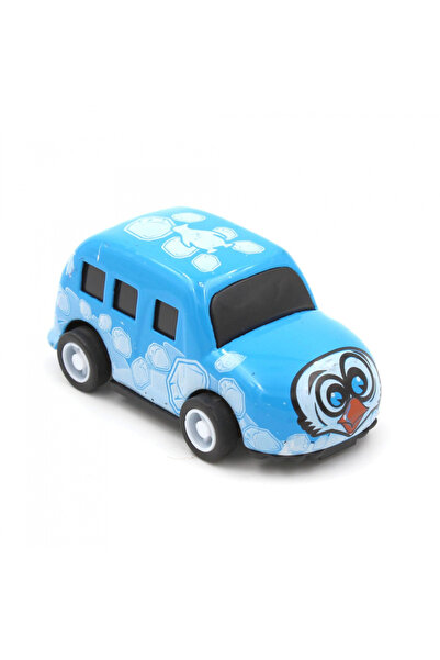 Deluxebase Μπλε πιγκουίνος αυτοκινητάκι με μηχανισμό οπισθοδρόμησης