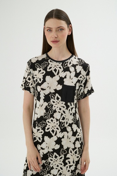 Sevim 17723 Women's Long Nightgown