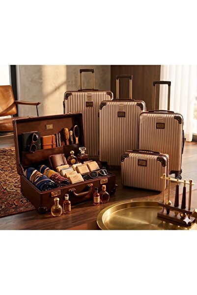 Generic Royal Luggage Suitcase Set: Luxurious Design and Modern Performance S...