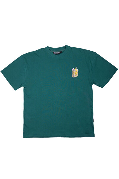 BEE UNUSUAL Μπλουζάκι με σχέδιο  "Ψηλά Λουλούδια " σε μεγάλο μέγεθος, πράσινο...