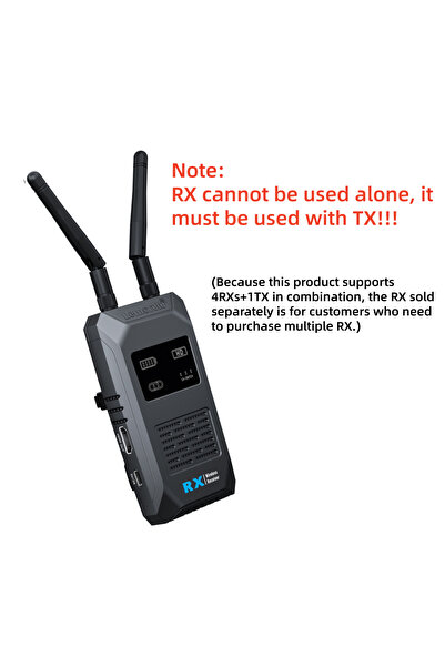 Choice1 Only RX Lemorele 5G 1080P Wireless HDMI Transmitter and Receiver 200M...