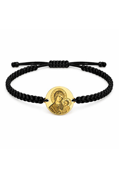 Teo Bijoux Βραχιόλι με χαραγμένο χρυσό νόμισμα από ανοξείδωτο ατσάλι με την ε...