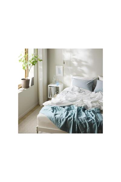 IKEA Double Duvet, Light Blue, Keeps You Cool, 240X220 Cm, Synthetic