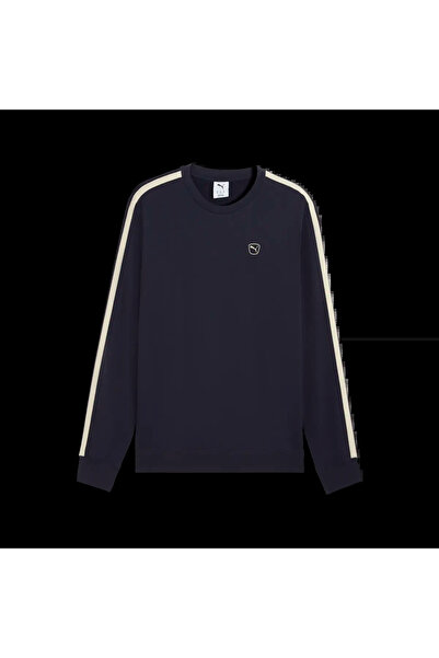 Puma ESS ELEVATED Crew TR TK Siyah Erkek Sweatshirt