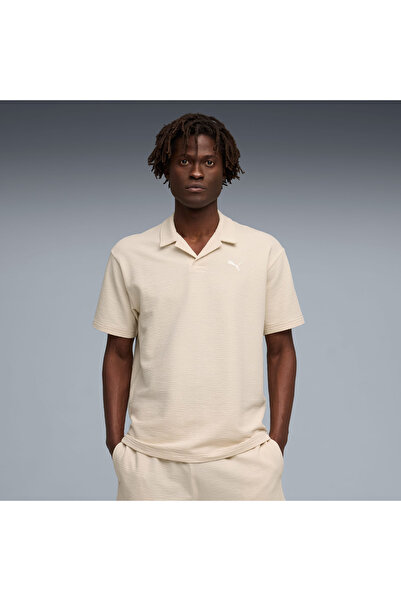 Puma Essentials Elevated Erkek Krem Polo Tişört (692560-87)