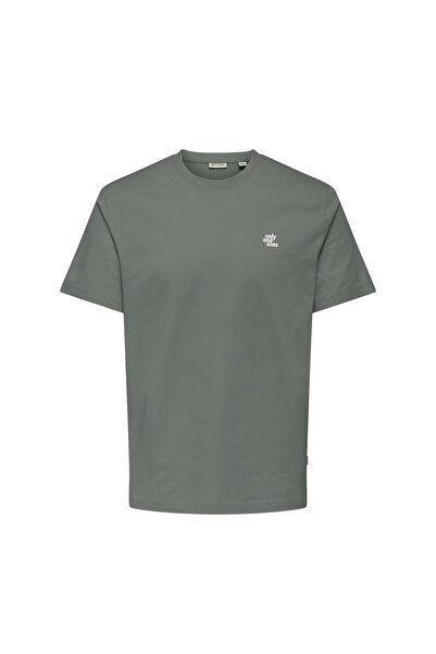 Only & Sons Maxim Men's Green T-Shirt (22036952-Agn)
