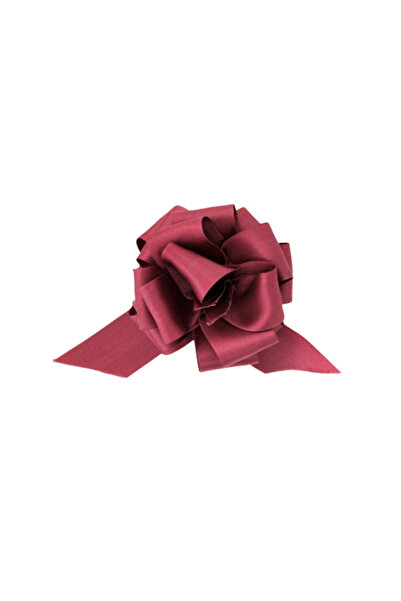 BRIZZOLARI Μπορντό αυτοσχηματιζόμενος σατέν φιόγκος