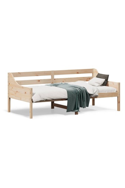 vidaxl Day bed without mattress, 90x190 cm, solid pine wood