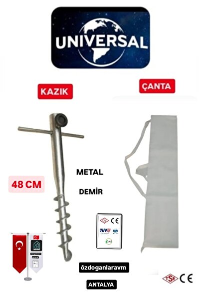 dogant özdoğanlar avm Plaj Kamp Deniz Şemsiyesi Kazıgı / Çantası