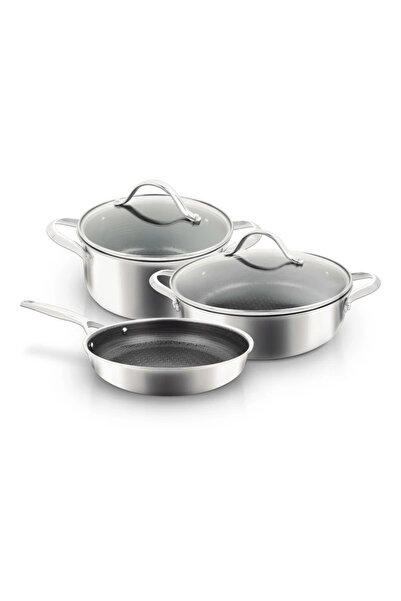 UNIQELLA SILVER PRO Serisi Beyaz 5 Parça Set