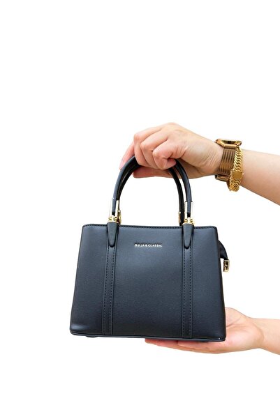 Guja حقيبة كتف نسائية سوداء C1110