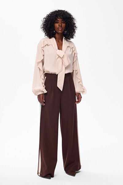 Blue Shadow Pantaloni de damă Foresti Chocolate 36